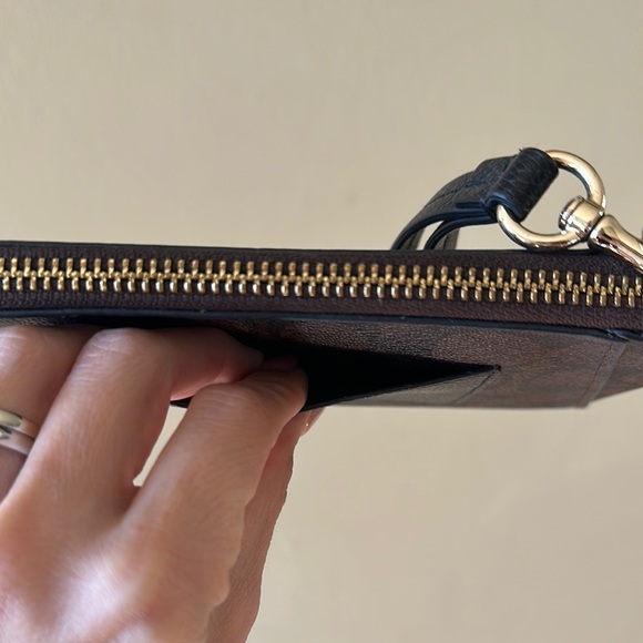 Coach Brown Wristlet! - Picture 5 of 8